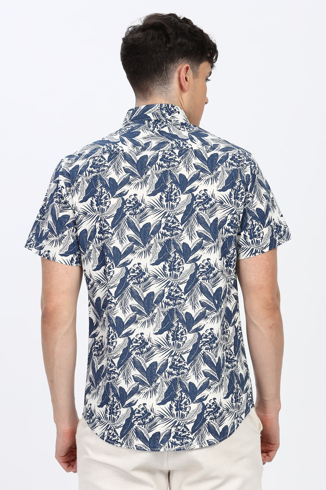 Ocean Breeze Men's Leaf Shirt