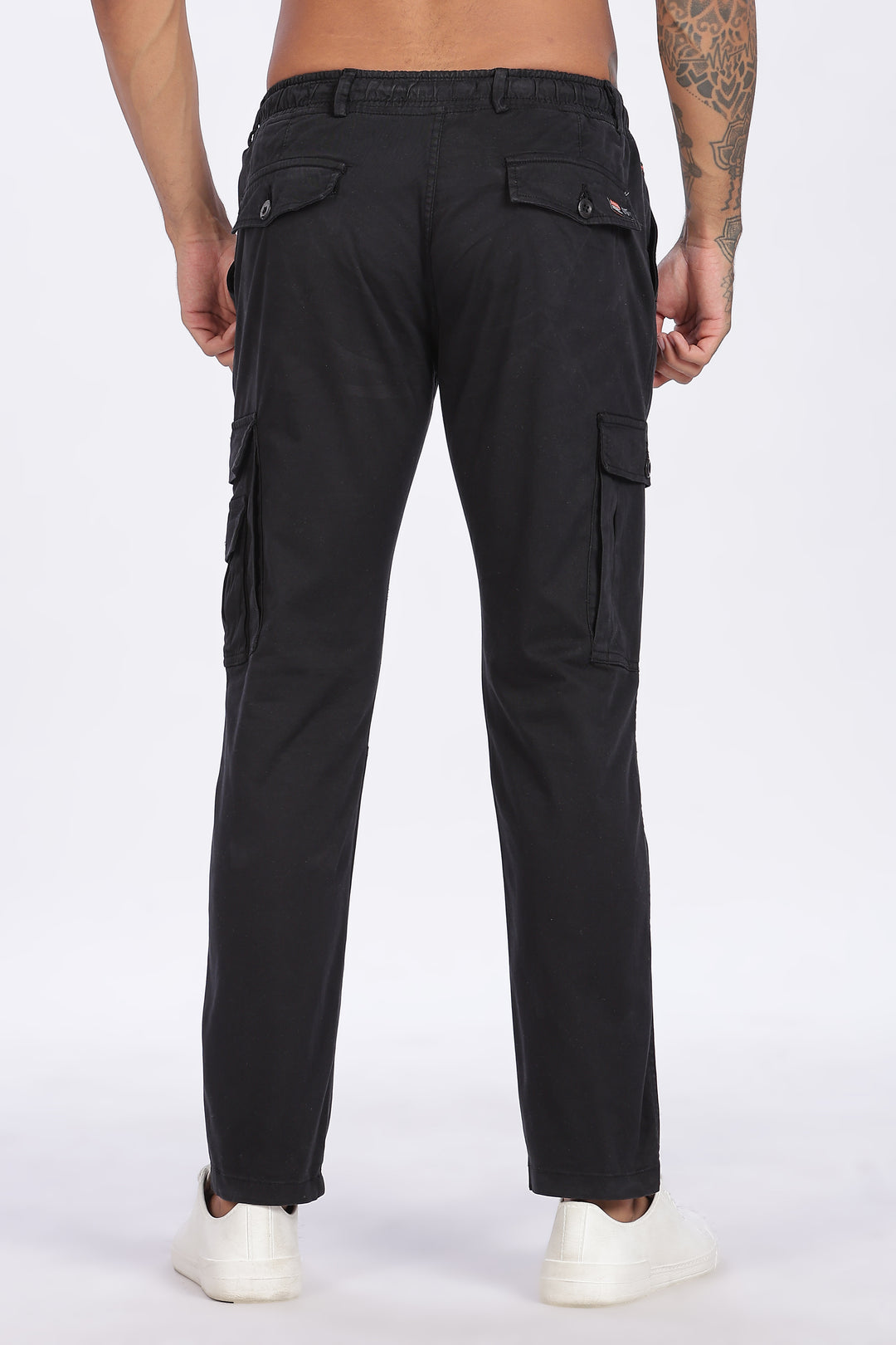 AD Premium Cargo Black Pants