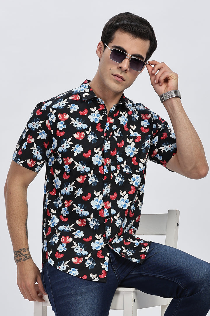 Midnight Bloom Shirt