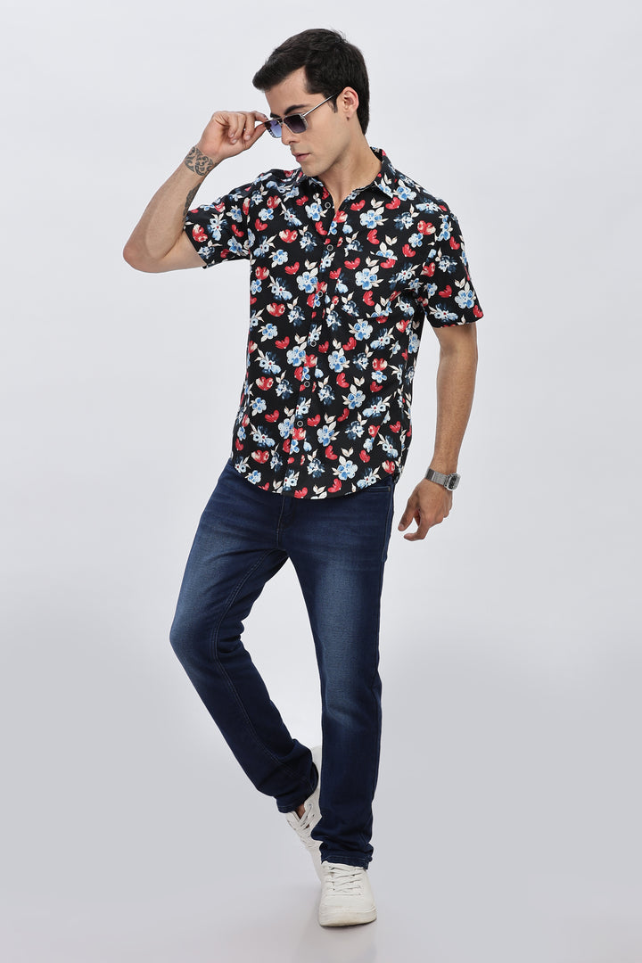 Midnight Bloom Shirt