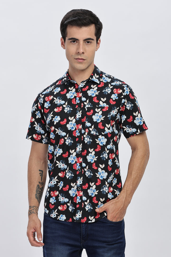 Midnight Bloom Shirt