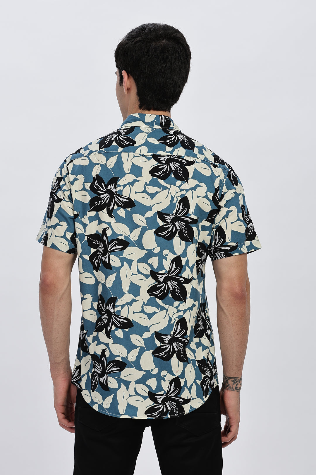 Blue Lagoon Floral Shirt