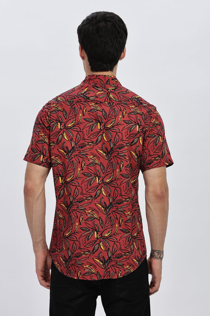 Crimson Radiance Shirt