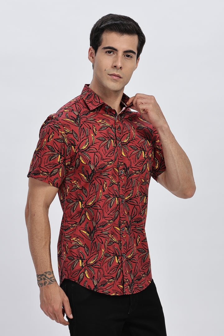 Crimson Radiance Shirt