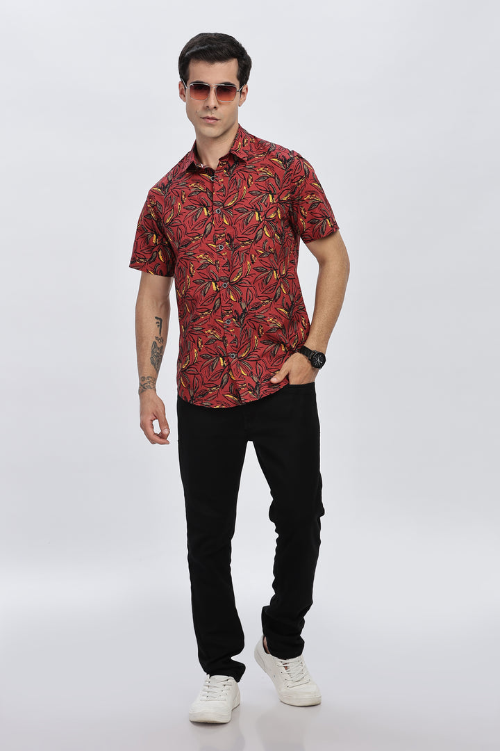 Crimson Radiance Shirt