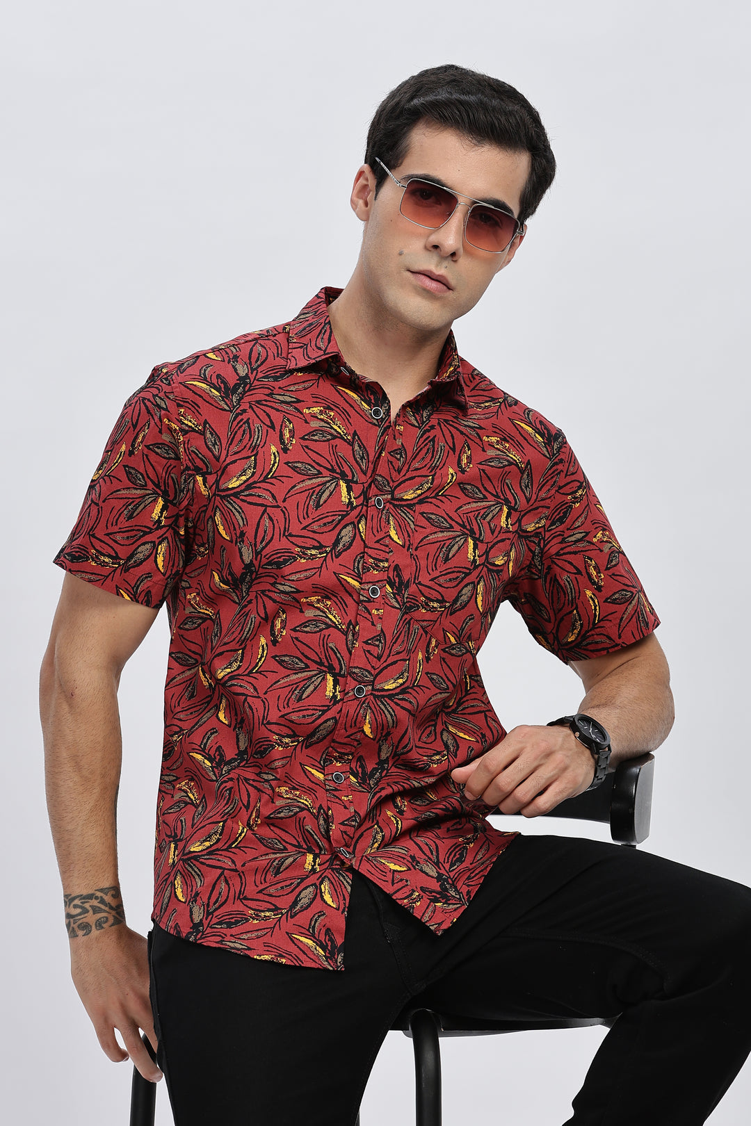 Crimson Radiance Shirt