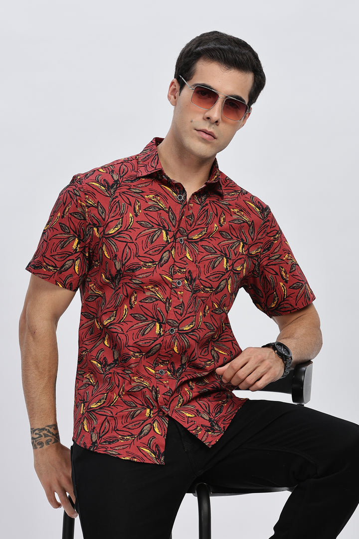 Crimson Radiance Shirt