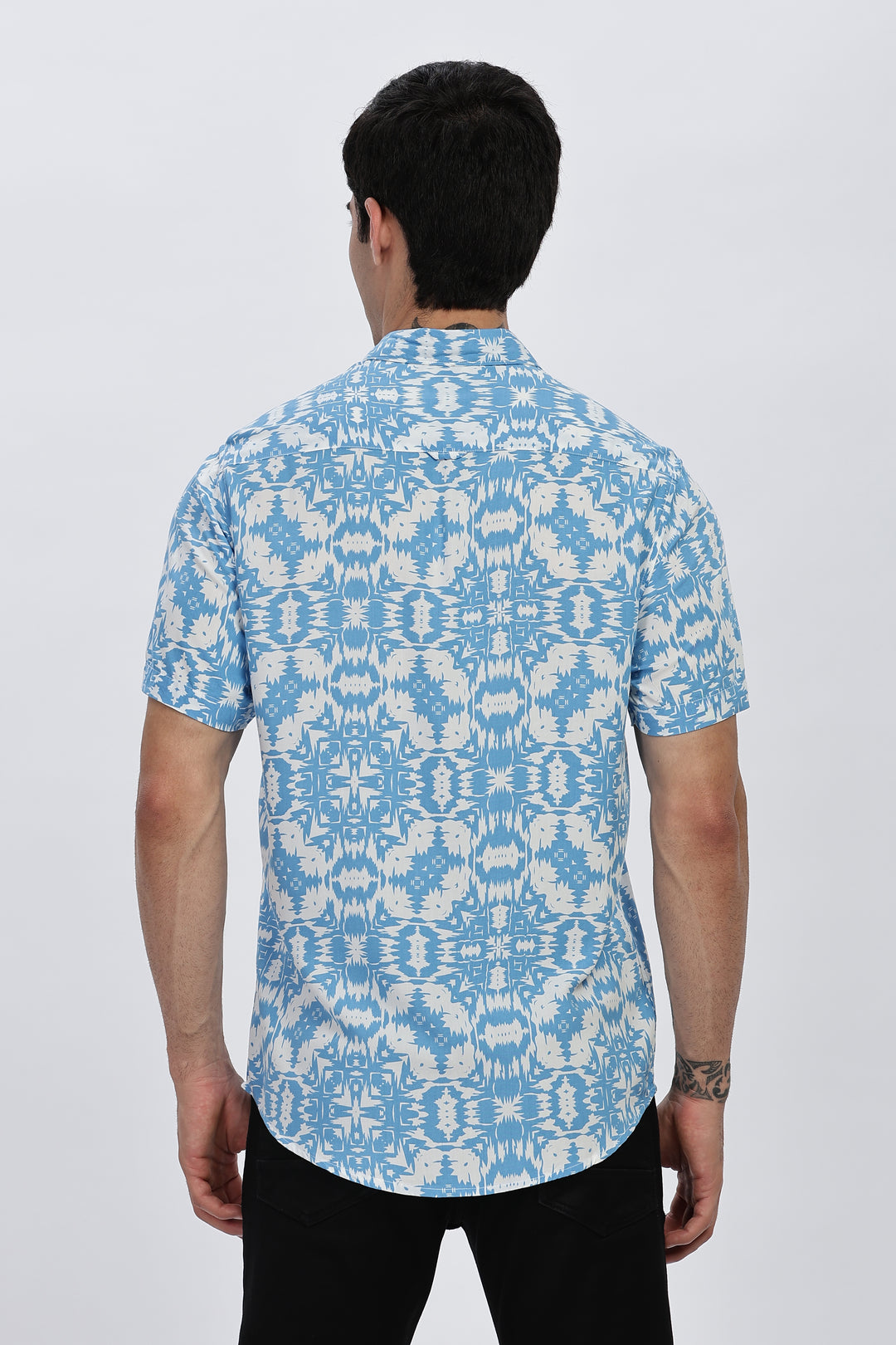 Blue & White Paradise Shirt