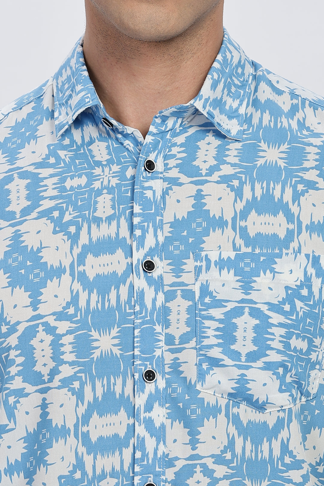 Blue & White Paradise Shirt