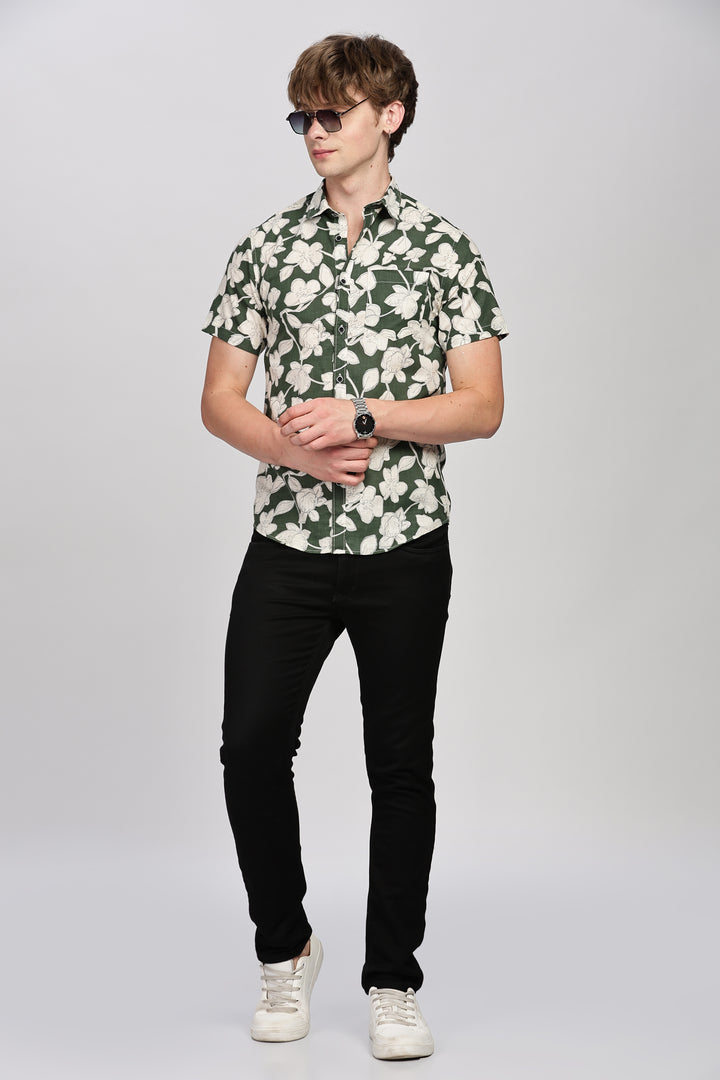 Universal Elegance Floral Shirt