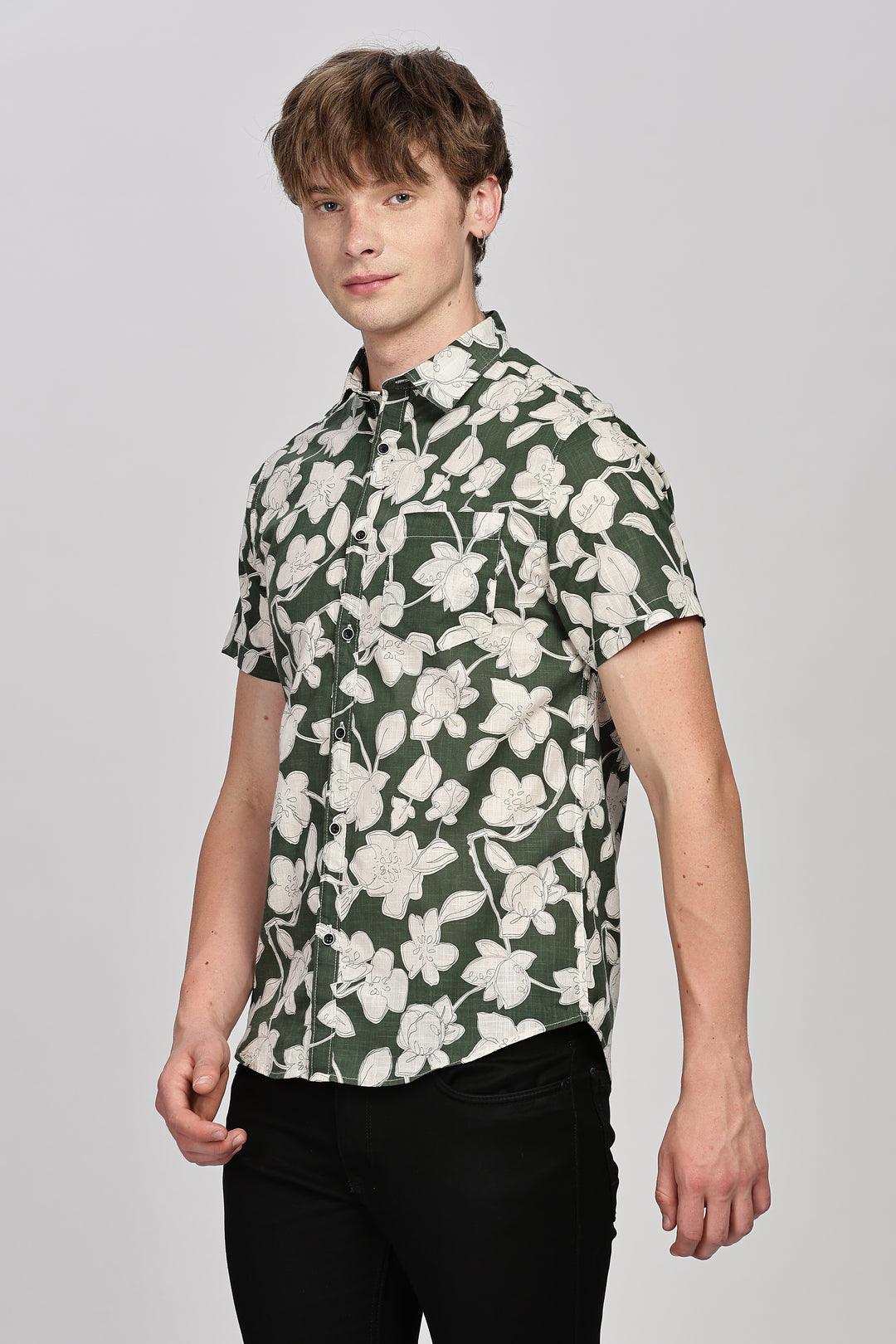 Universal Elegance Floral Shirt