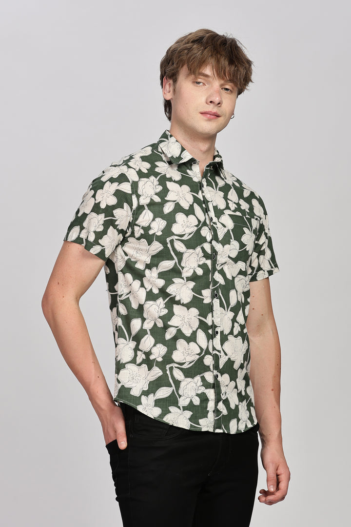 Universal Elegance Floral Shirt