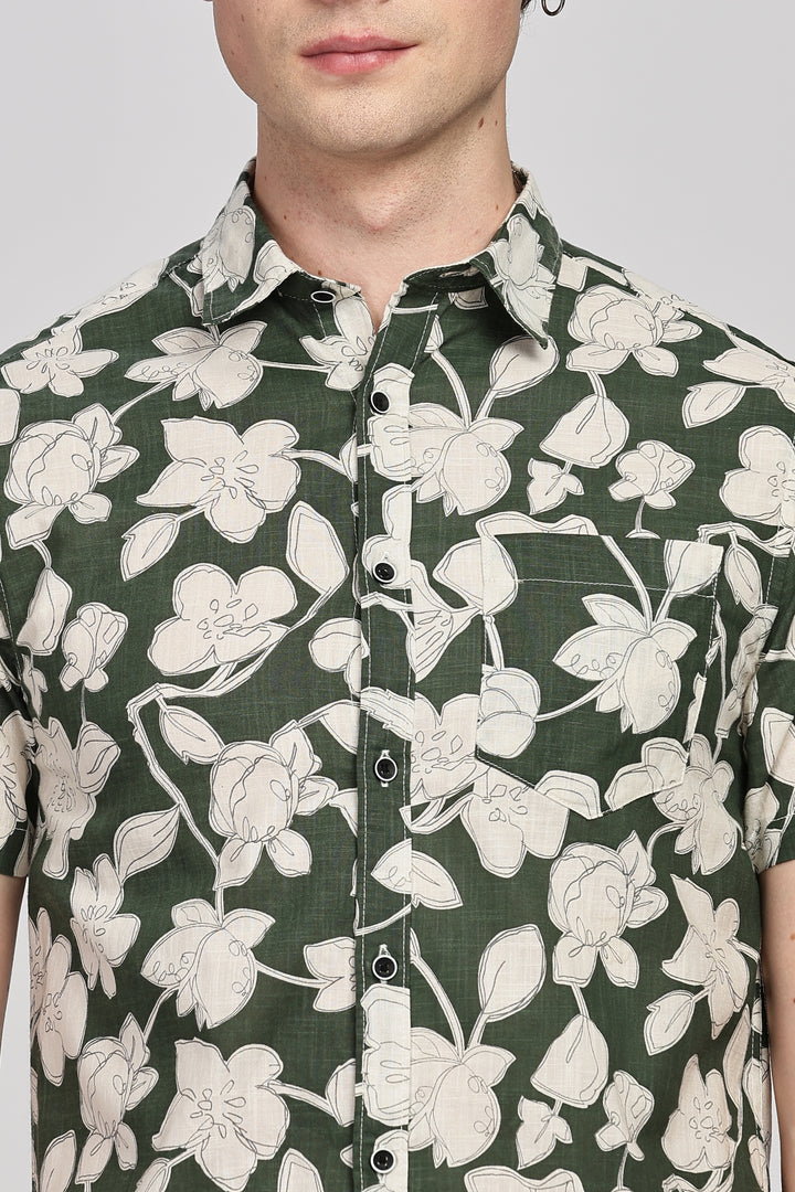 Universal Elegance Floral Shirt