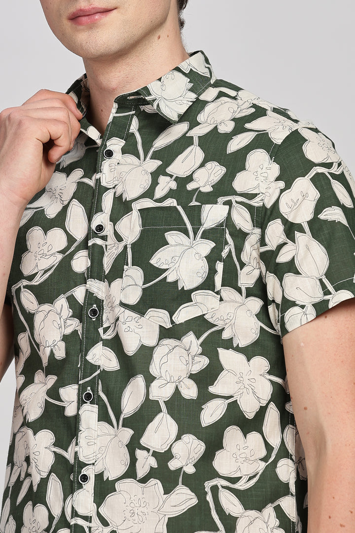 Universal Elegance Floral Shirt