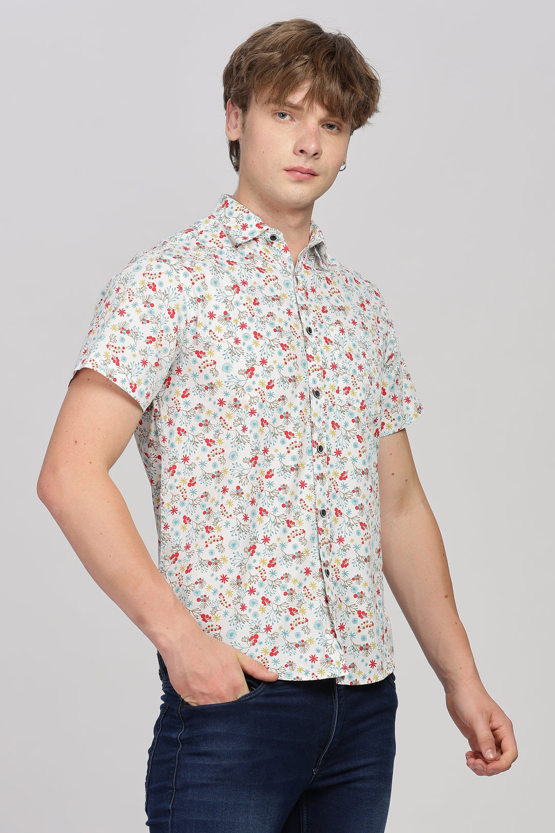 Blossom Blaze Men's Shirt