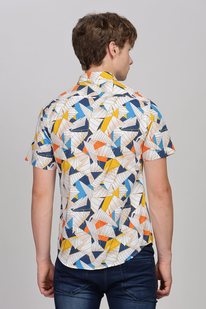 Vivid Vibes Patterned Shirt