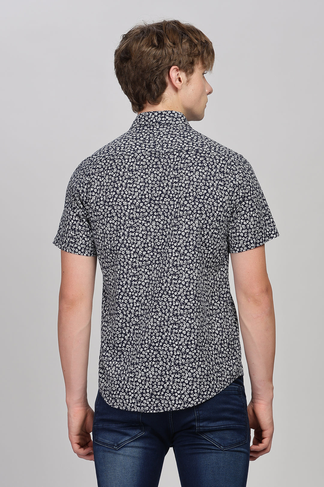 Ethereal Threads Cropped Shirt