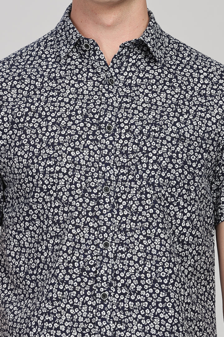 Ethereal Threads Cropped Shirt