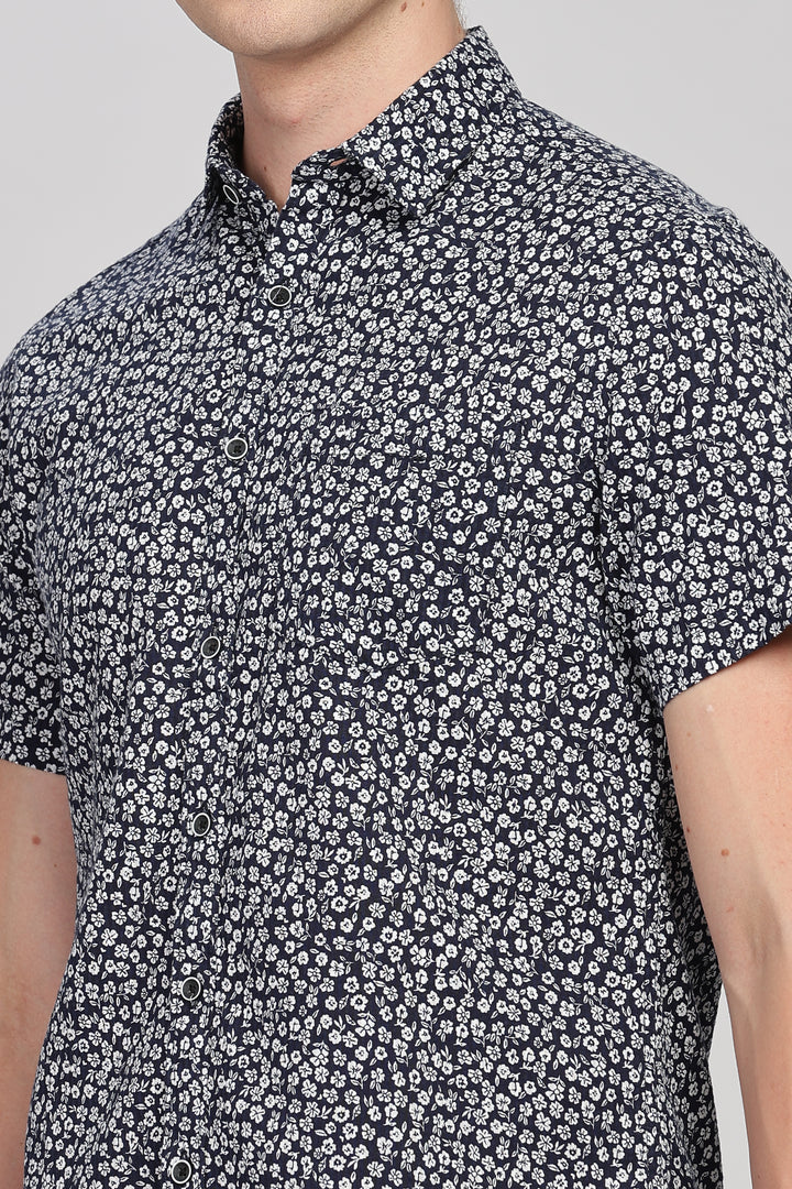 Ethereal Threads Cropped Shirt