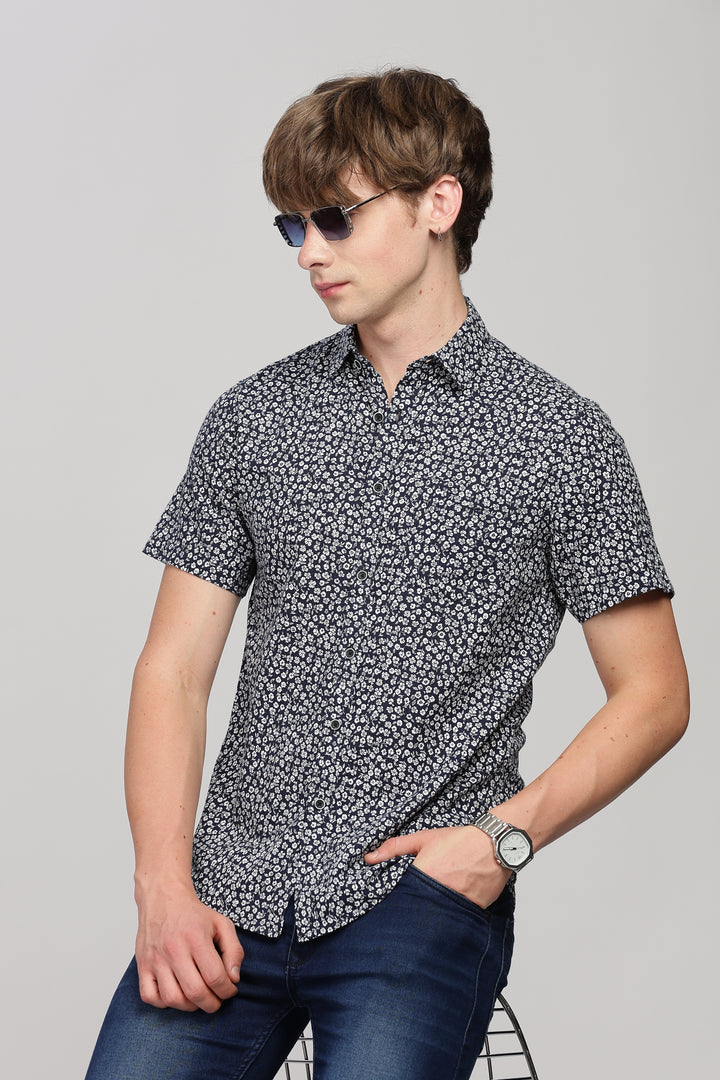 Ethereal Threads Cropped Shirt