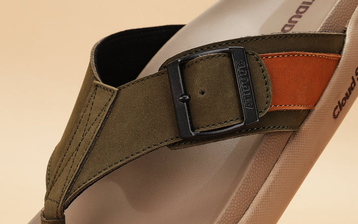 IVAR - OLIVE/TAN